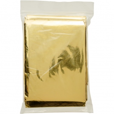 Logotrade Geschäftsgeschenke das Foto: Frederik Notfalldecke mit 2 Funktionen