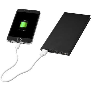 Logotrade Firmengeschenke das Foto: Plate 8000 mAh Aluminium-Powerbank