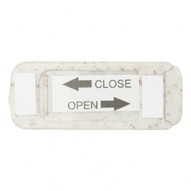 Logotrade Firmengeschenke das Foto: Kushi Weizenstroh-Webcam-Blocker