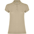 Star Poloshirt für Damen, Sand