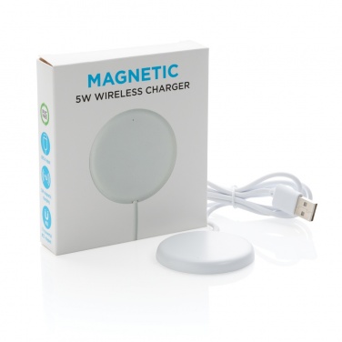 Logotrade Werbeartikel das Foto: 5W magnetischer Wireless Charger