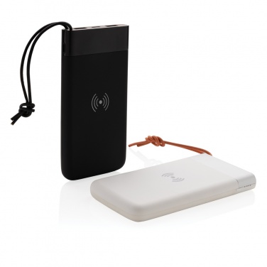 Logotrade Werbegeschenke das Foto: Aria 8.000 mAh 5W Wireless Charging Powerbank