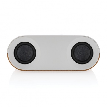 Logotrade Logogeschenke das Foto: Oregon 10W Lautsprecher aus RCS recyc. Kunststoff und Kork