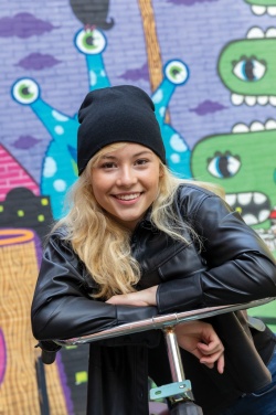 Logotrade Werbeartikel das Foto: Impact AWARE™ Classic Beanie mit Polylana®