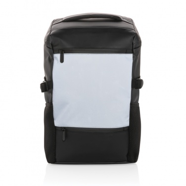 Logotrade Werbegeschenke das Foto: PU-Easy-Access High-Visibility 15.6" Laptop-Rucksack