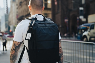 Logotrade Werbegeschenke das Foto: Armond AWARE™ RPET 15.6" Deluxe Laptop-Rucksack