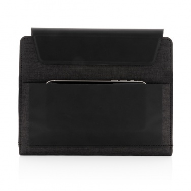 Logotrade Logogeschenke das Foto: Fiko A5 Wireless Charging Portfolio mit Powerbank