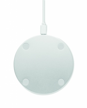 Logotrade Logogeschenke das Foto: Induktive Ladestation Bambus 10W DESPAD