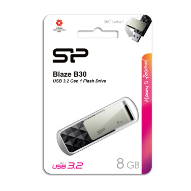 Logotrade Werbeartikel das Foto: USB-Stick Silicon Power Blaze B30 3.1