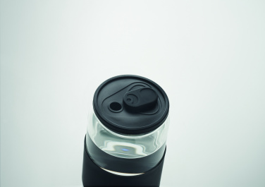 Logotrade Logogeschenke das Foto: Trinkglas Borosilikat 550ml