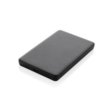 Logotrade Logogeschenke das Foto: Orion 5.000mAh 5W magnetische Powerbank aus RCS rec. Alu