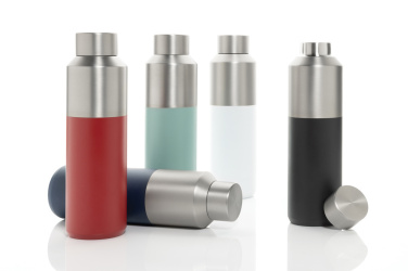 Logotrade Werbegeschenke das Foto: Fluid Flasche aus RCS-zertifiziert recyceltem Stahl, 600ml