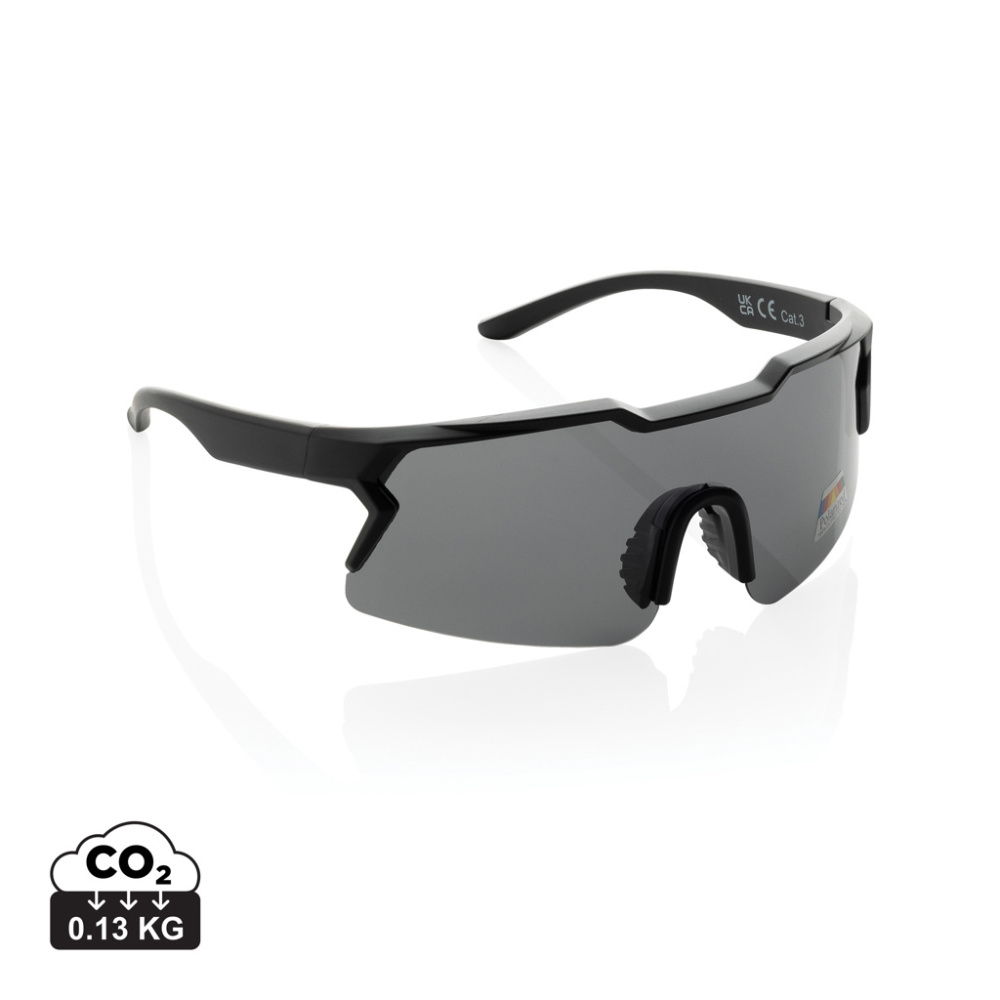 Logotrade Firmengeschenke das Foto: SproShield RCS Sportbrille mit polarisierten Gläsern