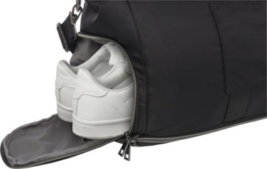 Logotrade Firmengeschenke das Foto: Rhine erweiterbare Reisetasche aus recyceltem GRS-Material 35 L