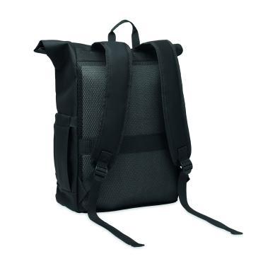 Logotrade Firmengeschenke das Foto: Rolltop-Rucksack 600D RPET