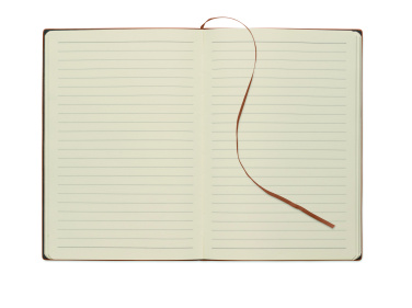 Logotrade Werbeartikel das Foto: DIN A5 Smokey Notizbuch PU