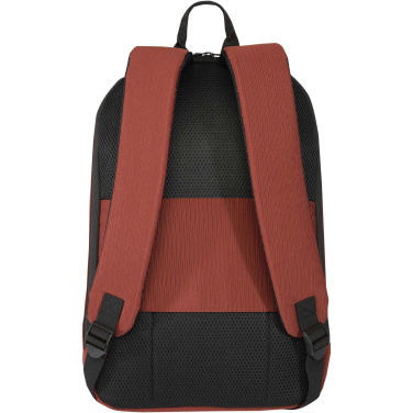 Logotrade Geschäftsgeschenke das Foto: Luma 15" GRS Laptop-Rucksack aus recyceltem Material mit Diebstahlschutz 10L