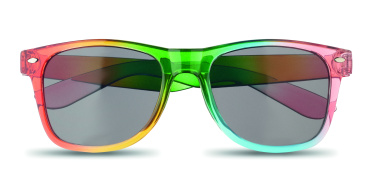 Logotrade werbemittel das Foto: Regenbogen Sonnenbrille UV400