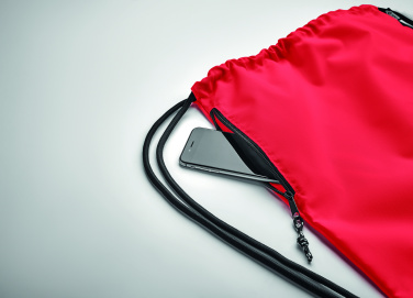 Logotrade Werbeartikel das Foto: Großer Beutel mit Kordelzug