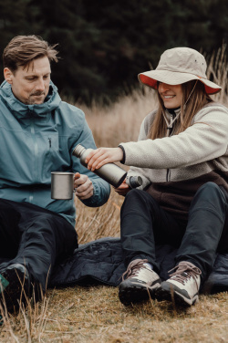 Logotrade Werbeartikel das Foto: Nordic Drift Trail Ultraleichte Titan-Wasserflasche 600ml