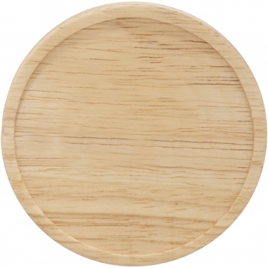 Logotrade promotional product image of: Hearth 400 ml ceramic mug with wooden coaster