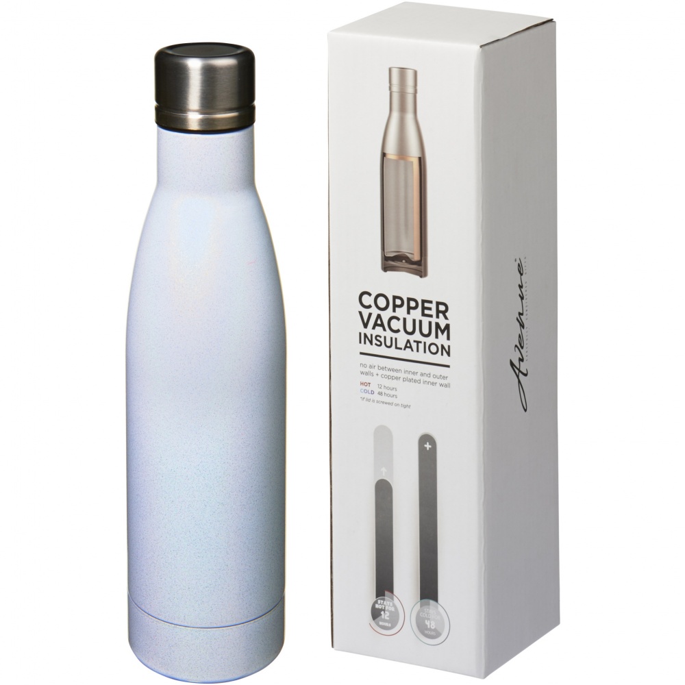 Logotrade promotional gift image of: Vasa Aurora 500 ml copper vacuum insulated water bottle