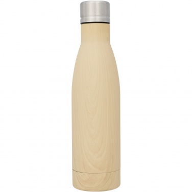 Logo trade advertising products image of: Vasa 500 ml wood-look copper vacuum insulated bottle