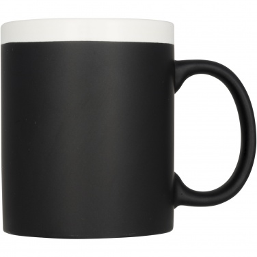 Logotrade promotional giveaway image of: Chalk-write 330 ml ceramic mug