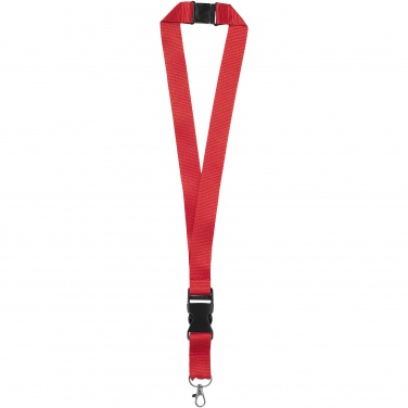 Logotrade advertising products photo of: Yogi lanyard detachable buckle break-away closure