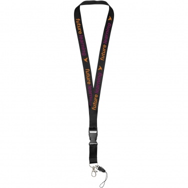 Logotrade promotional giveaway image of: Sagan phone holder lanyard with detachable buckle