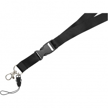 Logotrade corporate gift picture of: Sagan phone holder lanyard with detachable buckle