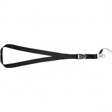 Logotrade corporate gifts photo of: Sagan phone holder lanyard with detachable buckle