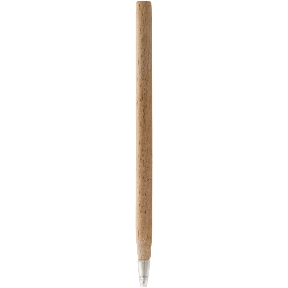 Logo trade promotional merchandise image of: Arica wooden ballpoint pen