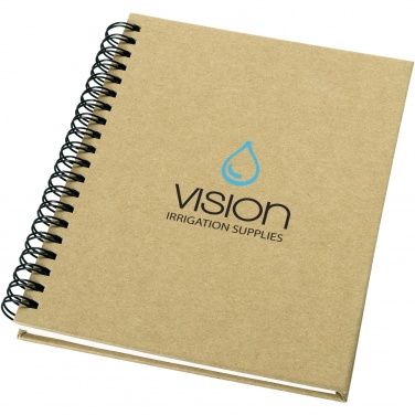 Logo trade promotional gifts picture of: Mendel recycled notebook