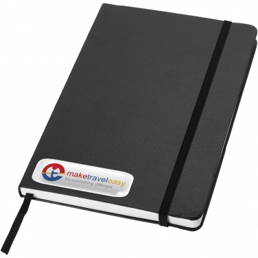 Logo trade promotional giveaways image of: Classic A5 hard cover notebook