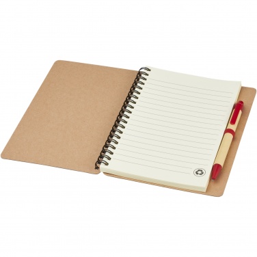 Logotrade promotional giveaway image of: Priestly recycled notebook with pen