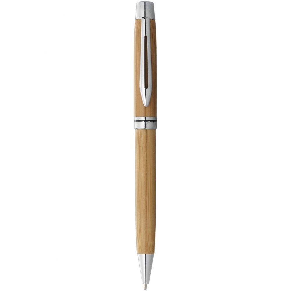 Logo trade corporate gift photo of: Jakarta bamboo ballpoint pen