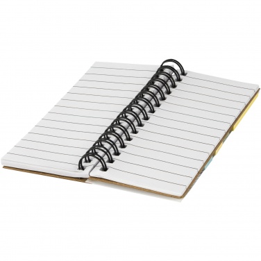 Logotrade corporate gifts photo of: Spinner spiral notebook with coloured sticky notes