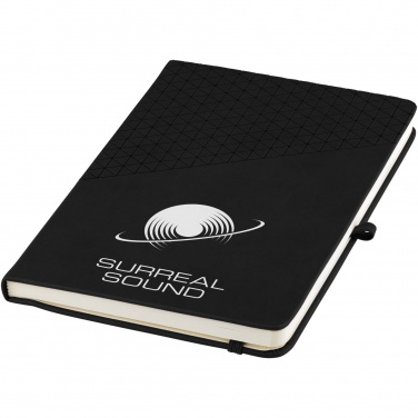 Logo trade advertising products image of: Theta A5 hard cover notebook