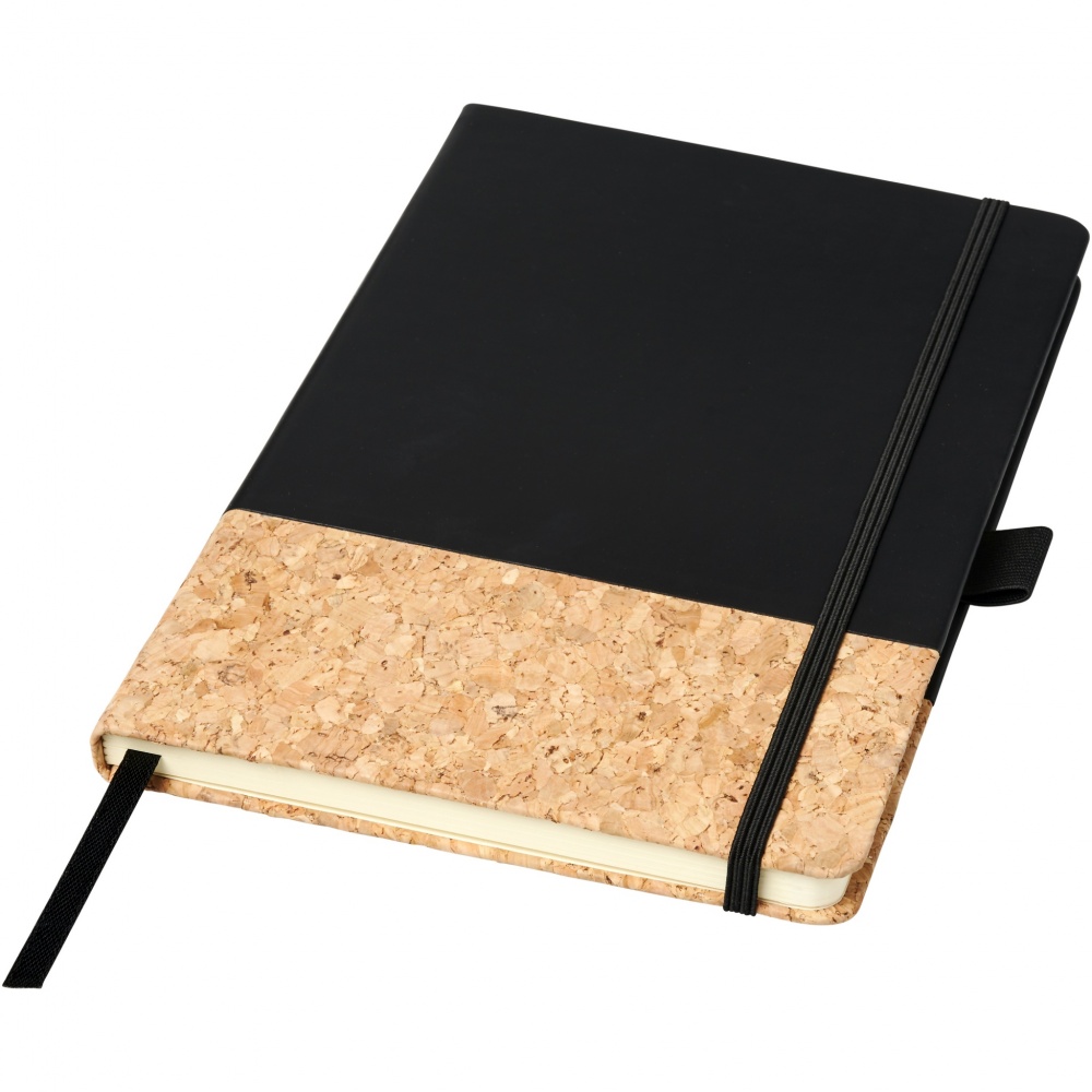 Logo trade promotional items picture of: Evora A5 cork thermo PU notebook