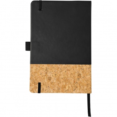 Logo trade corporate gifts image of: Evora A5 cork thermo PU notebook