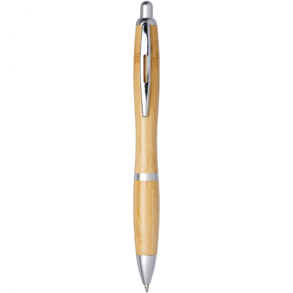 Logo trade promotional product photo of: Nash bamboo ballpoint pen