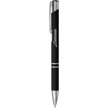 Logotrade promotional gift image of: Moneta soft touch ballpoint pen