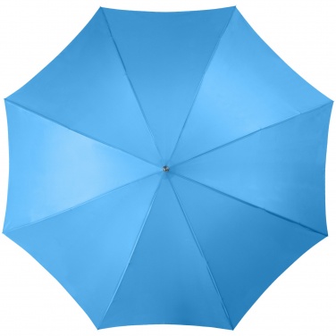 Logo trade promotional items image of: Lisa 23" auto open umbrella with wooden handle