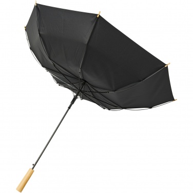 Logo trade corporate gifts image of: Alina 23" auto open recycled PET umbrella