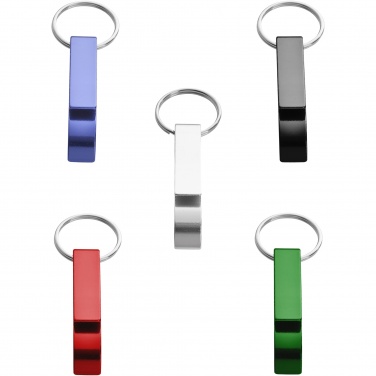 Logo trade promotional merchandise image of: Tao bottle and can opener keychain