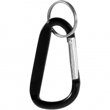 Logo trade corporate gift photo of: Timor carabiner keychain