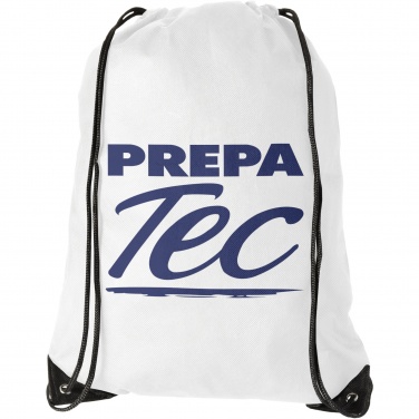 Logo trade promotional merchandise picture of: Evergreen non-woven drawstring bag 5L