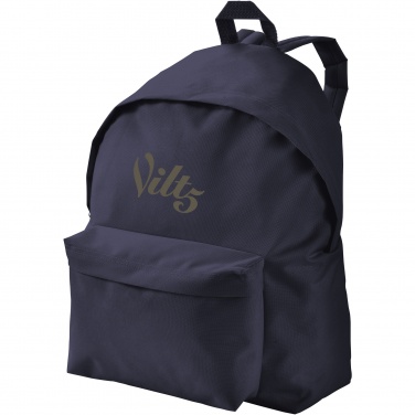 Logo trade promotional giveaways picture of: Urban covered zipper backpack 14L