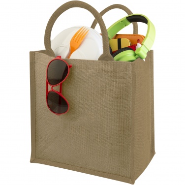 Logo trade advertising products image of: Chennai jute tote bag 16L